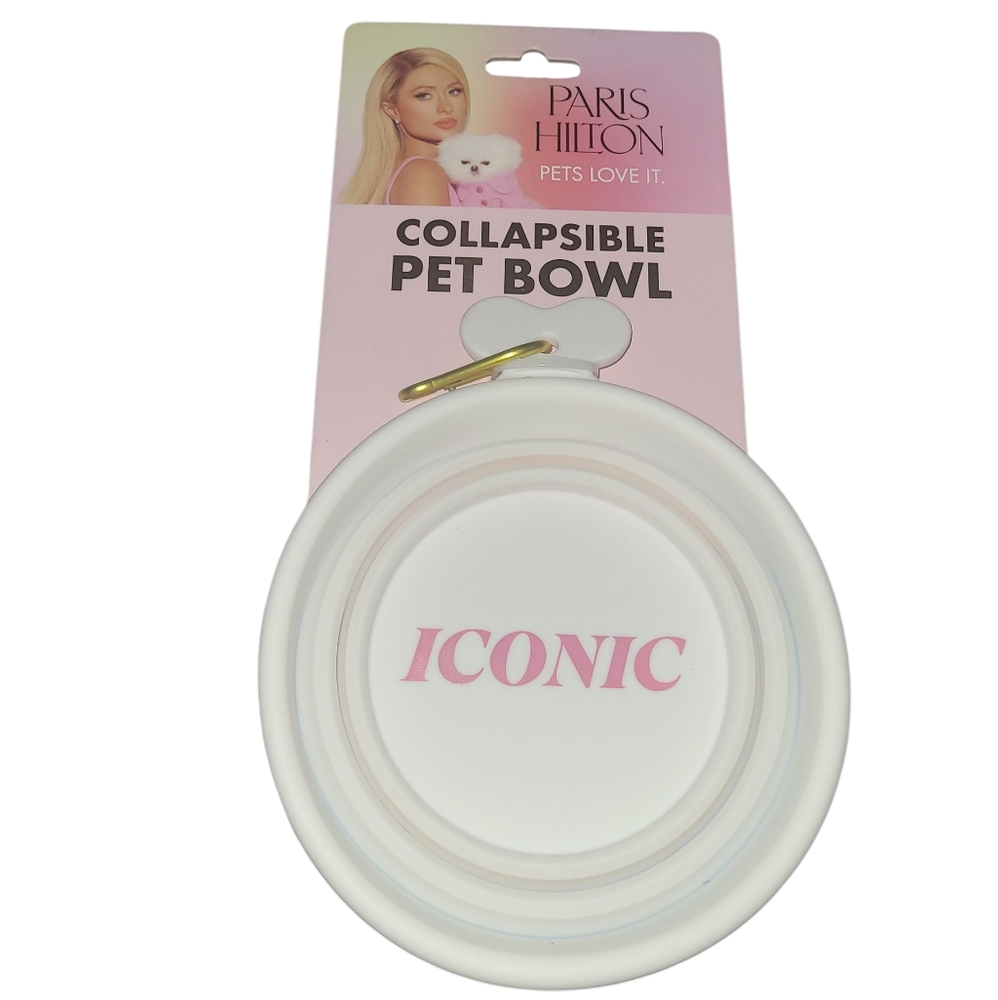 Paris Hilton Collapsible Pet Bowl - ICONIC